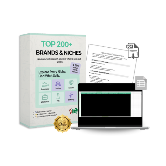 Premium Database – Top 200 Brands & Niches